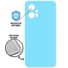 Capa Xiaomi Redmi Note 11T Pro - Cover Protector Azul Turquesa